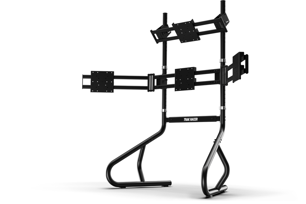 Large Freestanding Quad Monitor Stand - up to 45" Displays