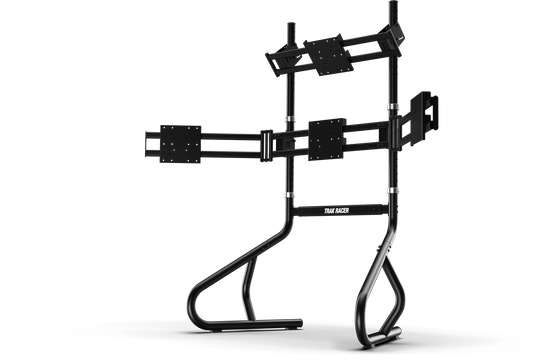 Large Freestanding Quad Monitor Stand - up to 45" Displays