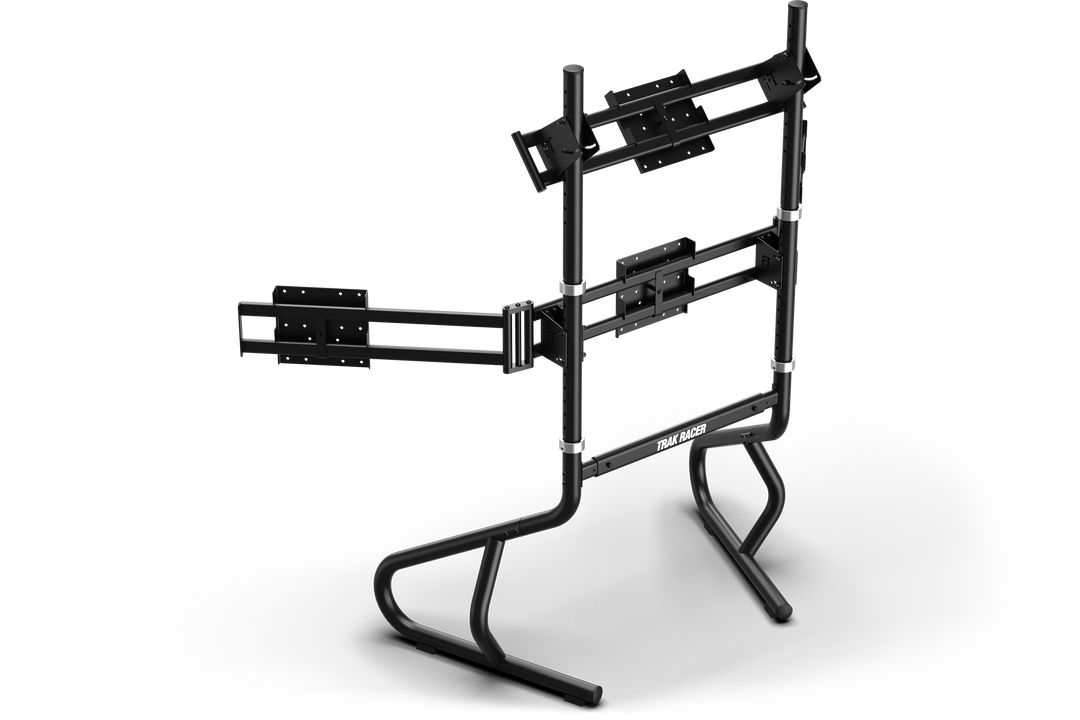 Large Freestanding Quad Monitor Stand - up to 45" Displays