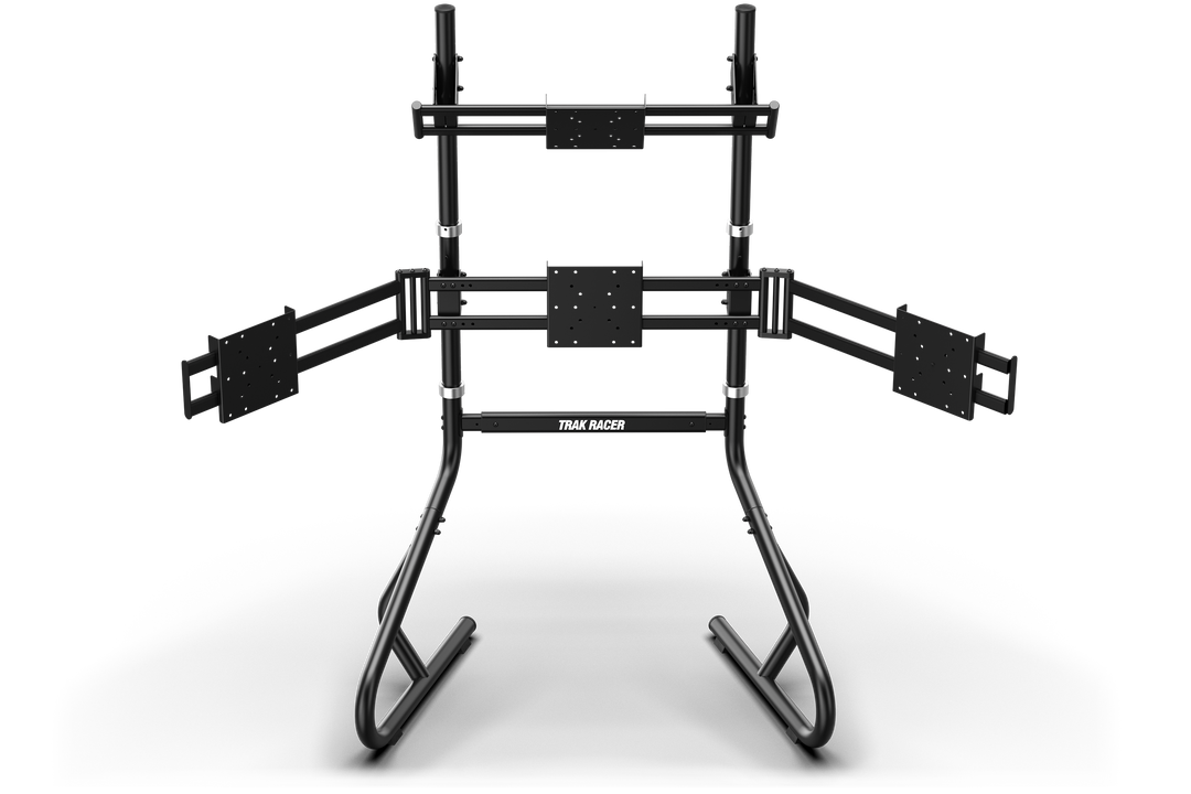 Large Freestanding Quad Monitor Stand - up to 45" Displays