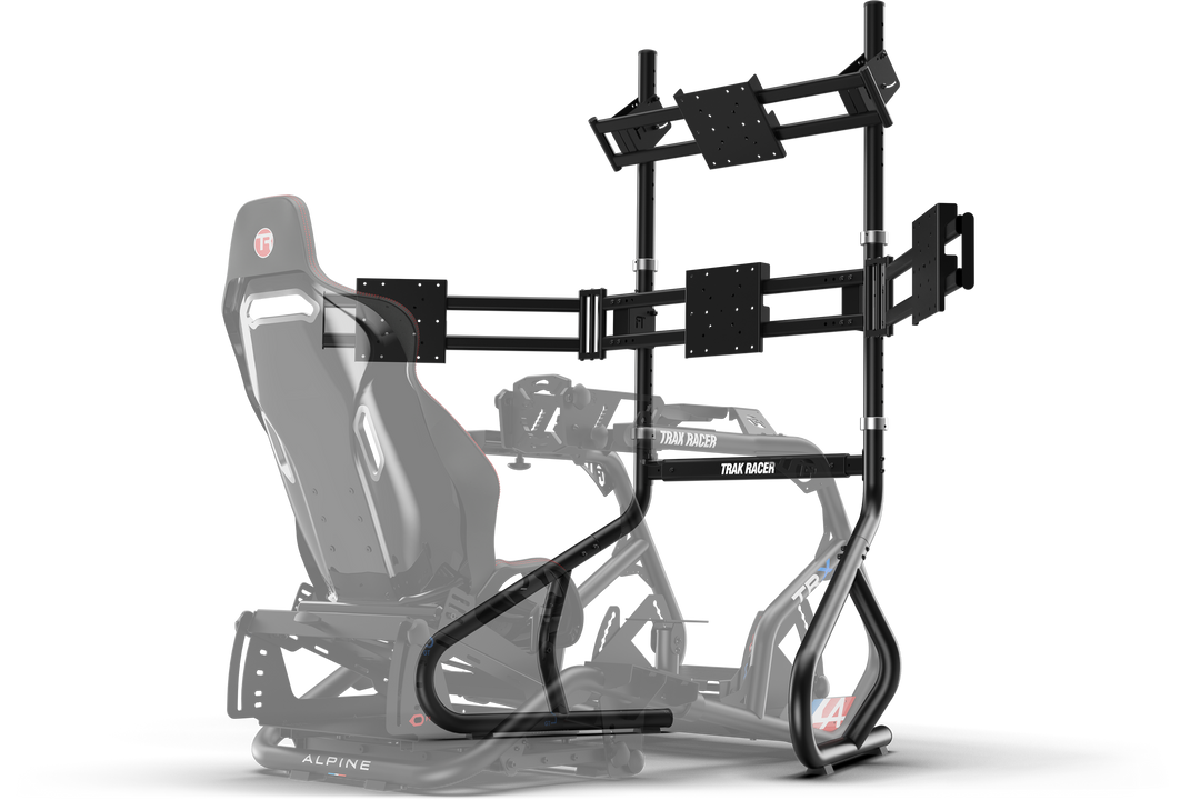 Large Freestanding Quad Monitor Stand - up to 45" Displays