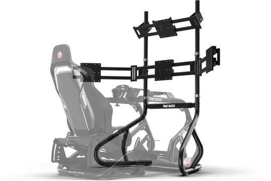 Large Freestanding Quad Monitor Stand - up to 45" Displays