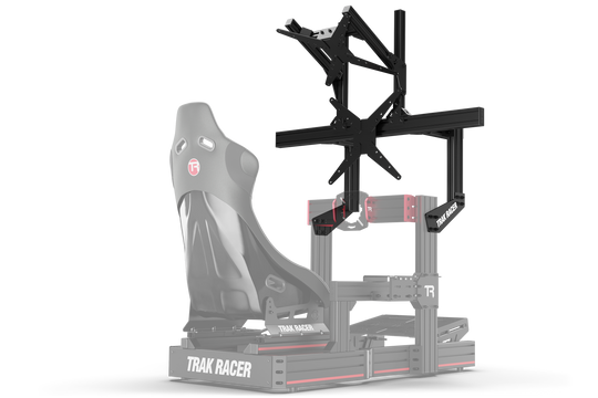 Large Cockpit-Mounted Dual Monitor Stand - 1200mm / 47.25" Wide