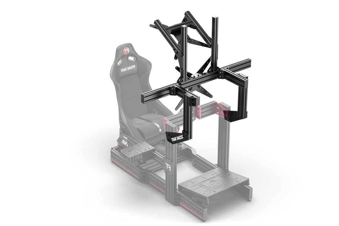 Large Cockpit-Mounted Dual Monitor Stand - 1200mm / 47.25" Wide