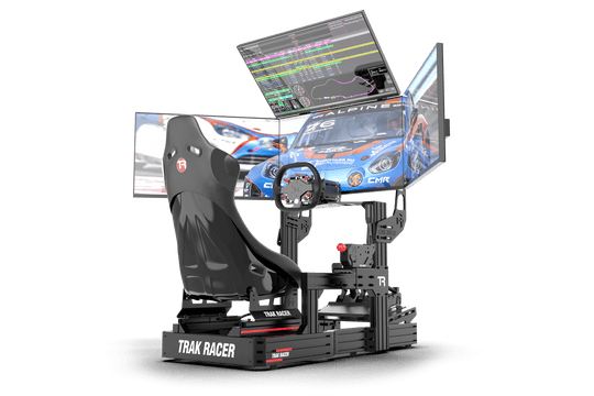 Large Cockpit-Mounted Quad Monitor Stand - 1200mm / 47.25" Wide