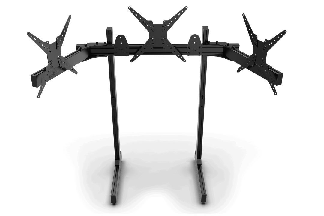 Large Freestanding Triple Monitor Stand - 1200mm / 47.25" Wide