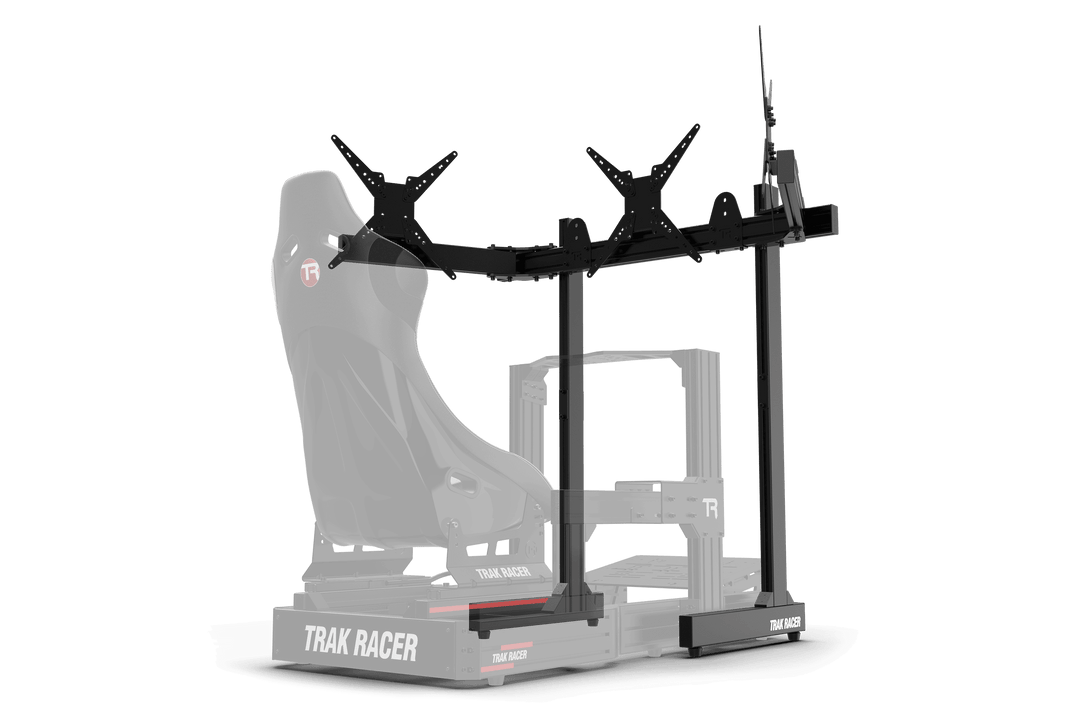 Large Freestanding Triple Monitor Stand - 1200mm / 47.25" Wide