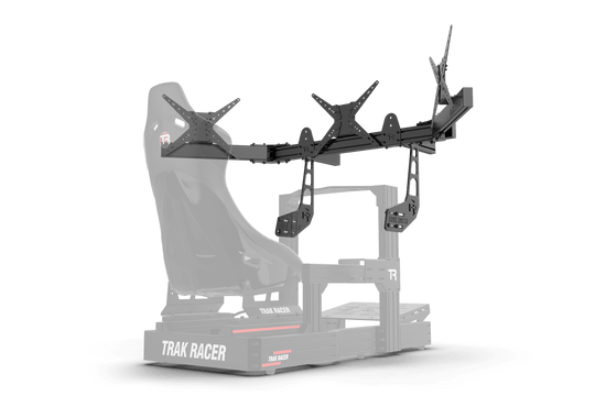 Large Cockpit-Mounted Triple Monitor Mount - 1200mm / 47.25" Wide
