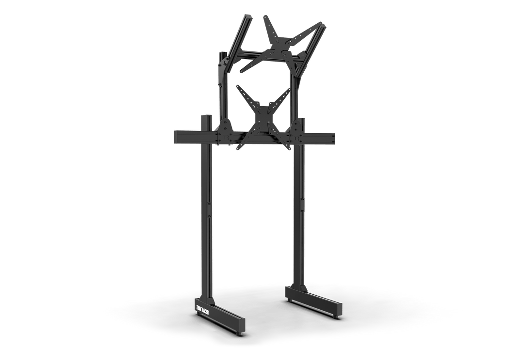 Large Freestanding Dual Monitor Stand - 1200mm / 47.25" Wide