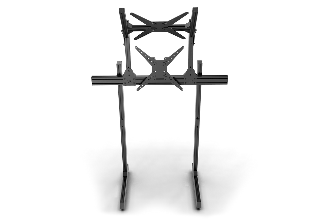 Large Freestanding Dual Monitor Stand - 1200mm / 47.25" Wide