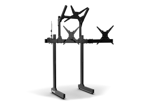 Large Freestanding Quad Monitor Stand - 1200mm / 47.25" Wide