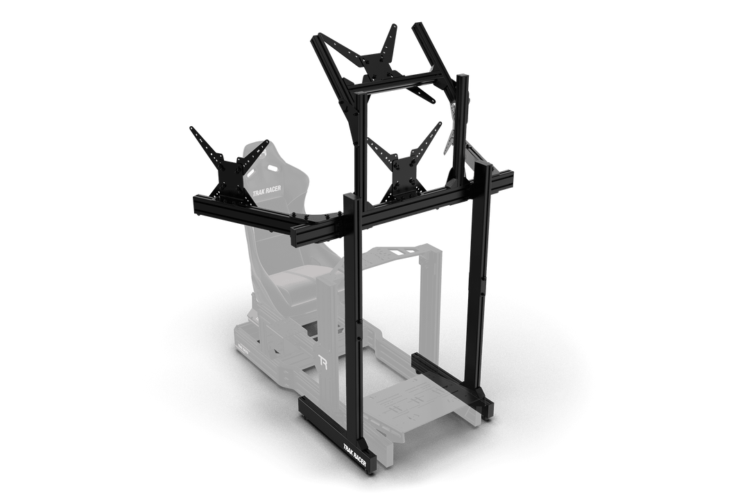 Large Freestanding Quad Monitor Stand - 1200mm / 47.25" Wide