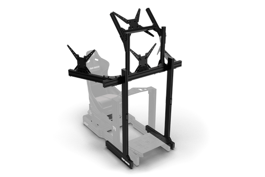 Large Freestanding Quad Monitor Stand - 1200mm / 47.25" Wide