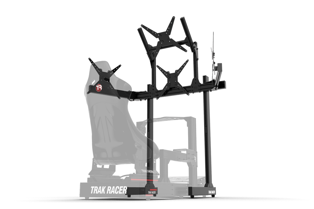 Large Freestanding Quad Monitor Stand - 1200mm / 47.25" Wide