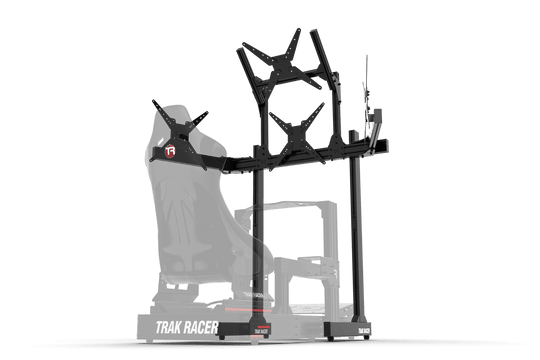 Large Freestanding Quad Monitor Stand - 1200mm / 47.25" Wide