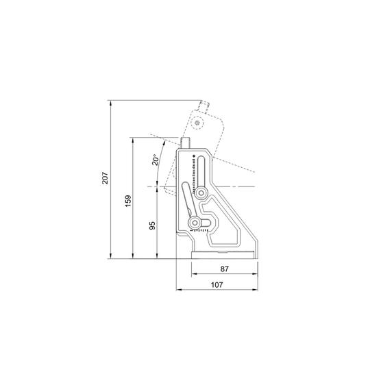 Simucube Wheelbase Mount v2