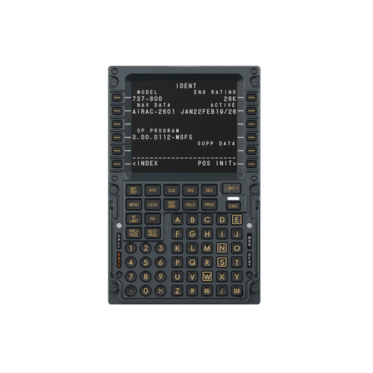 Moza Racing MB7F Flight Computer Display