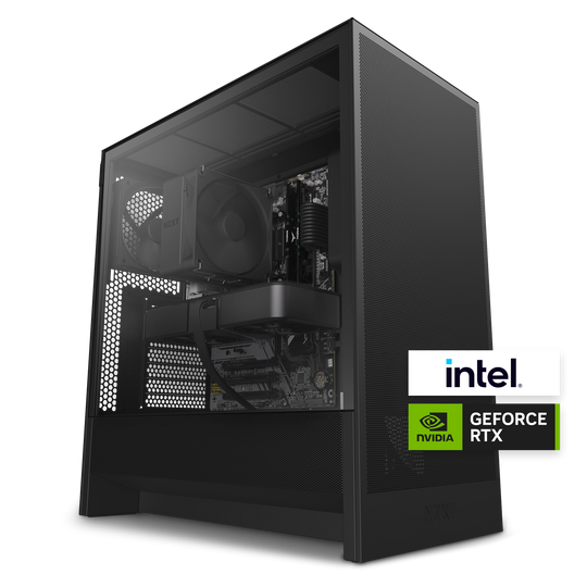 NZXT Player 1 Gaming PC right facing