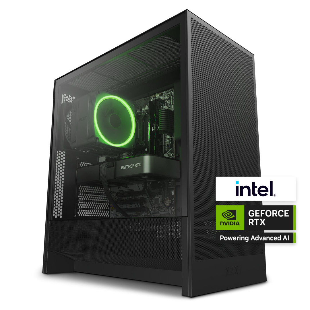 Right facing PC tower