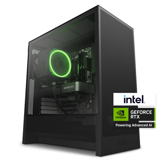 Right facing PC tower