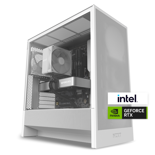 NZXT Player 1 Gaming PC 2 white
