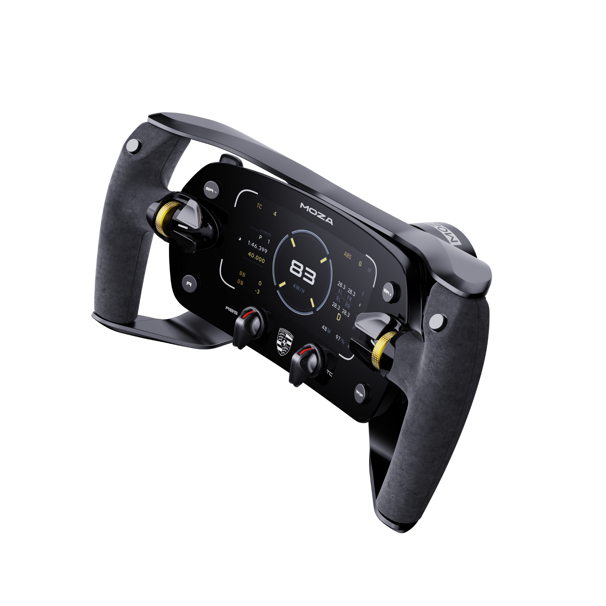 Moza Racing Porsche Mission R Steering Wheel - Thumbnail 5