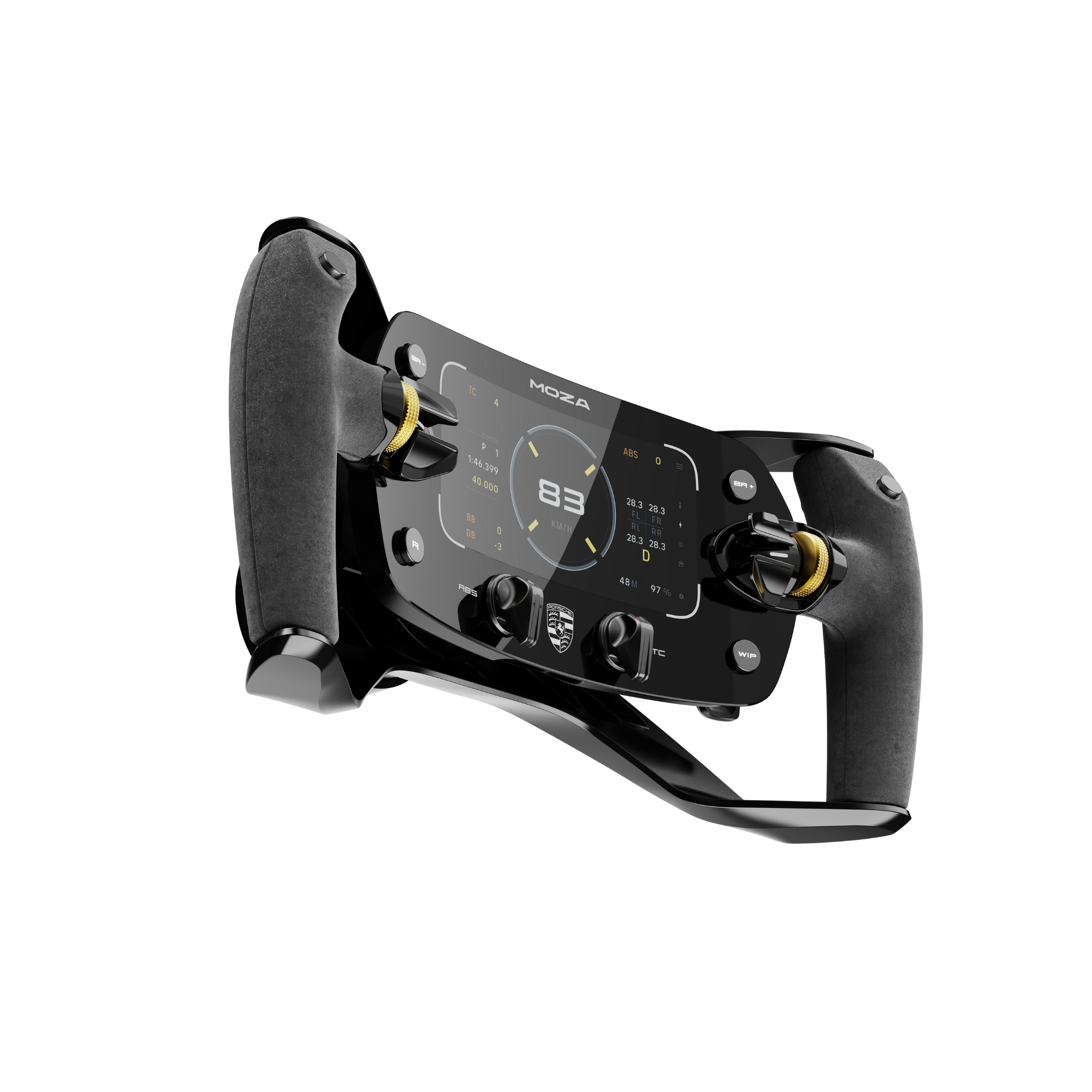 Moza Racing Porsche Mission R Steering Wheel - Thumbnail 4