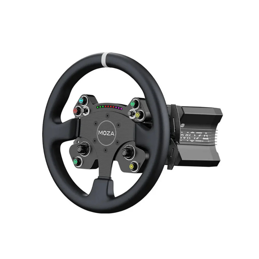 Moza Racing Wheelbase & Steering Wheel Bundle | Apex Sim Racing
