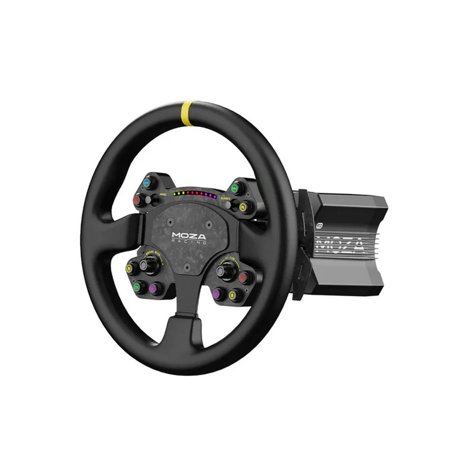 Moza Racing Wheelbase & Steering Wheel Bundle | Apex Sim Racing