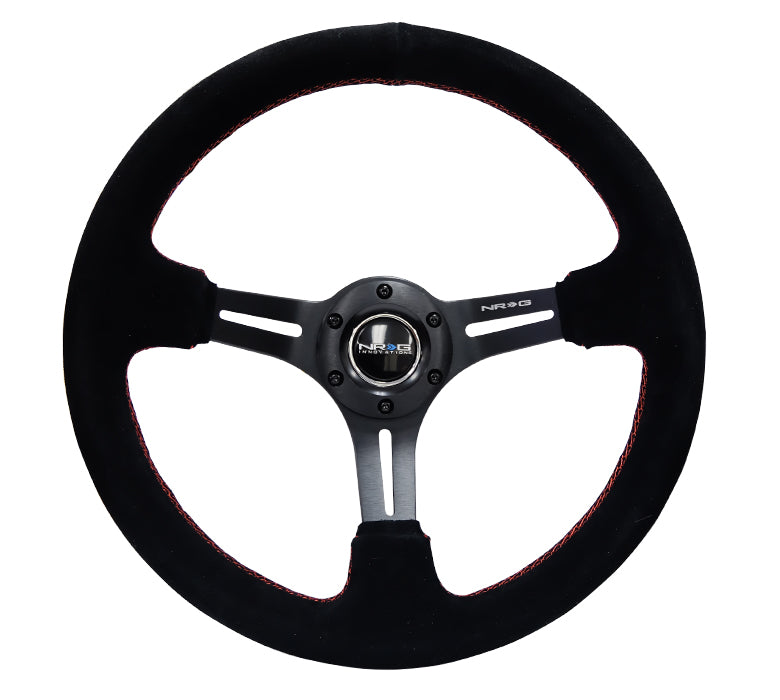 350MM 3" DEEP DISH WITH SLITS LEATHER
