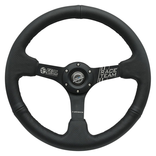 350MM DEEP DISH STEERING WHEEL FEAL RACE TEAM SPEC