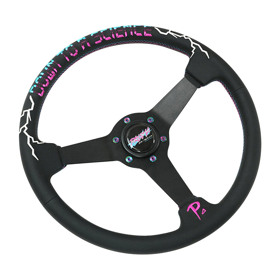DOWN TO A SCIENCE STEERING WHEEL