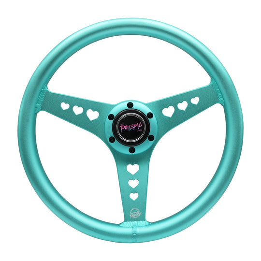 ALUMINUM STEERING WHEELS - HEART CUT OUT (LARGE)