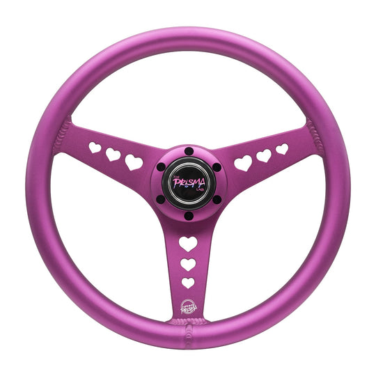 ALUMINUM STEERING WHEELS - HEART CUT OUT (LARGE)