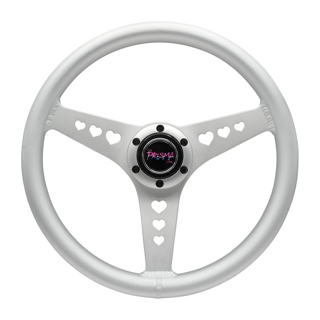 ALUMINUM STEERING WHEELS - HEART CUT OUT (LARGE)