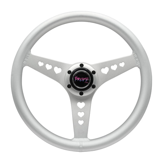 ALUMINUM STEERING WHEELS - HEART CUT OUT (LARGE)