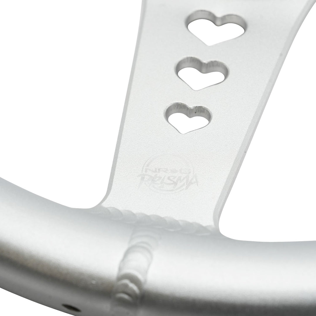 ALUMINUM STEERING WHEELS - HEART CUT OUT (LARGE)