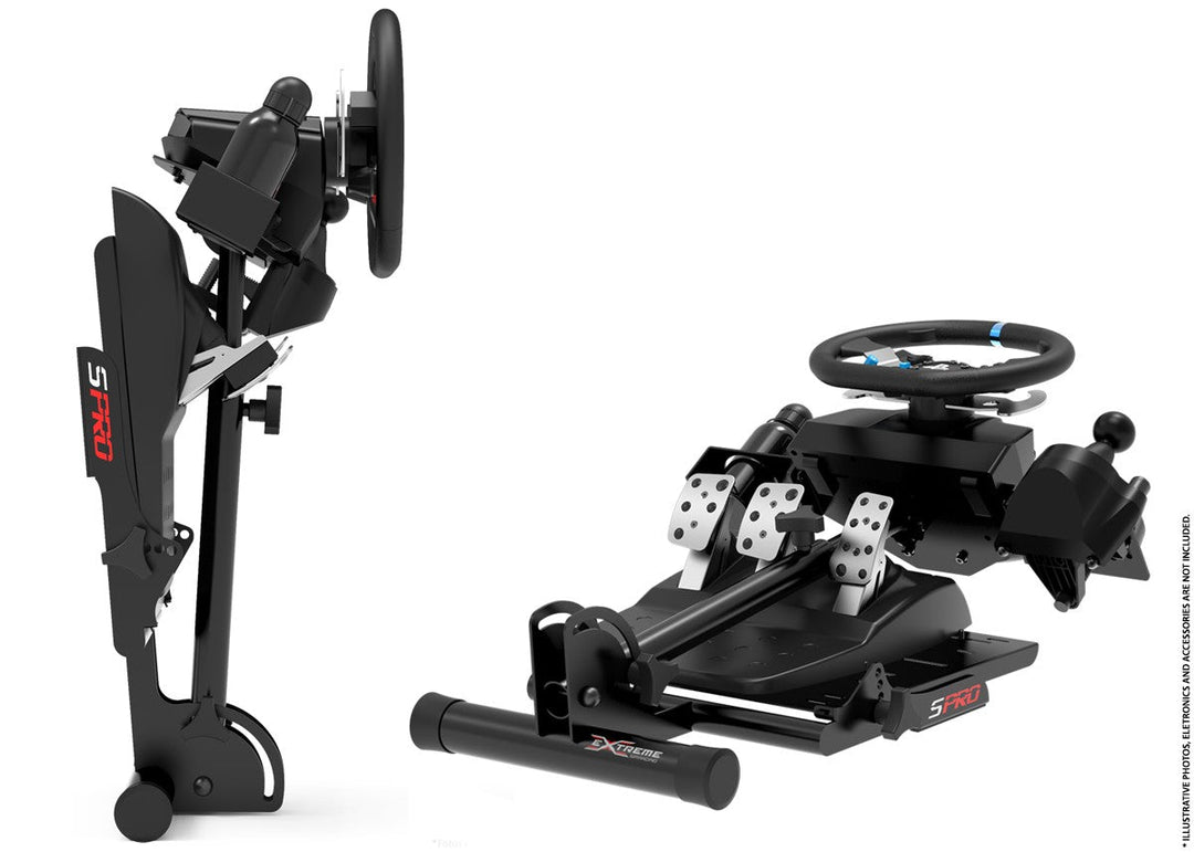 WHEEL STAND BLACK EDITION SPRO – Apex Sim Racing