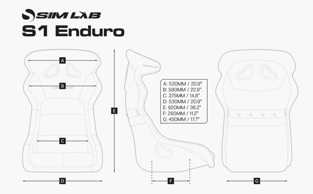 S1 Enduro GT Seat