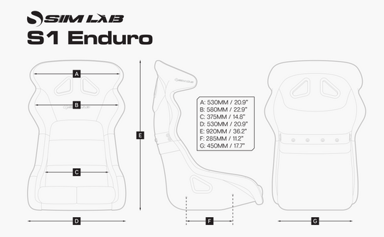S1 Enduro GT Seat