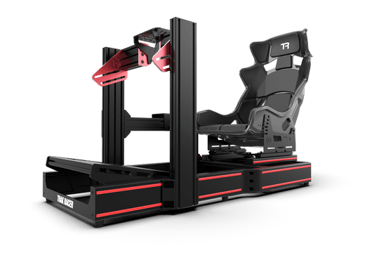 Black GT Style TR Series Fiberglass Seat