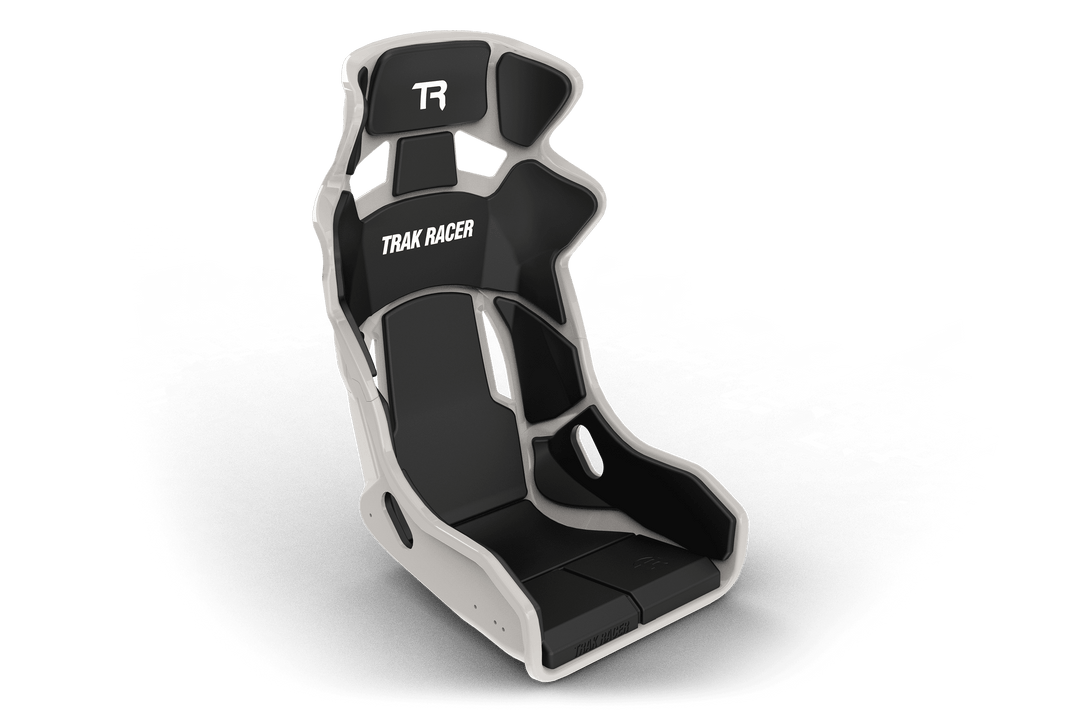 Grey GT Style TR Series Fiberglass Seat