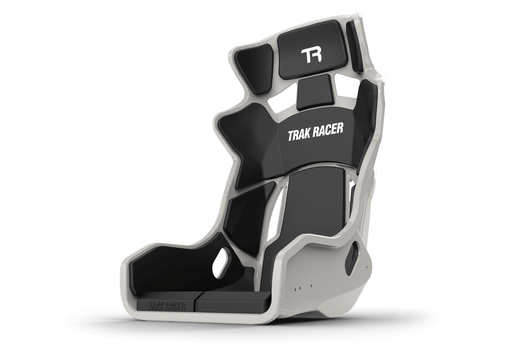 Grey GT Style TR Series Fiberglass Seat