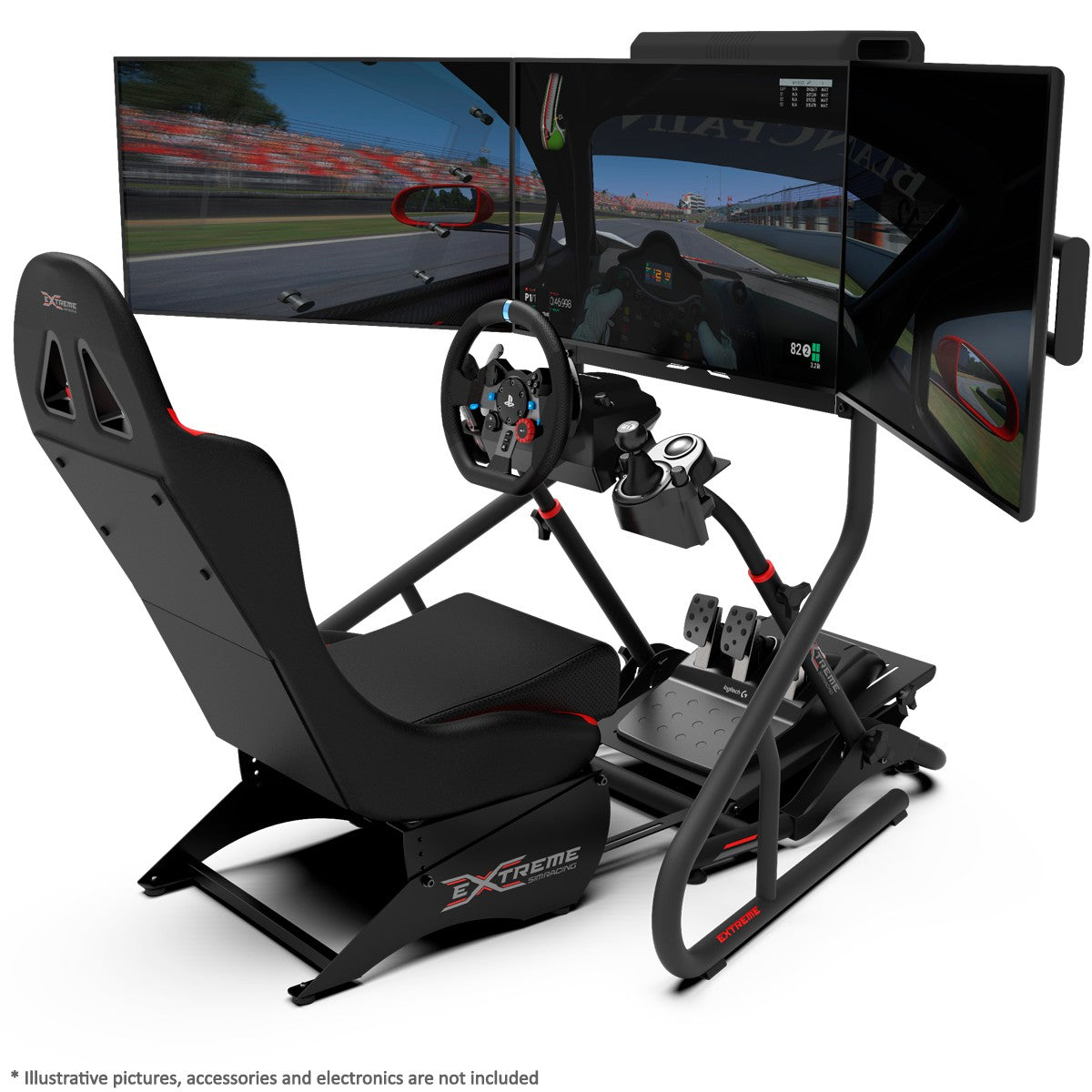 WHEEL STAND SGT BLACK EDITION | Black | Apex Sim Racing