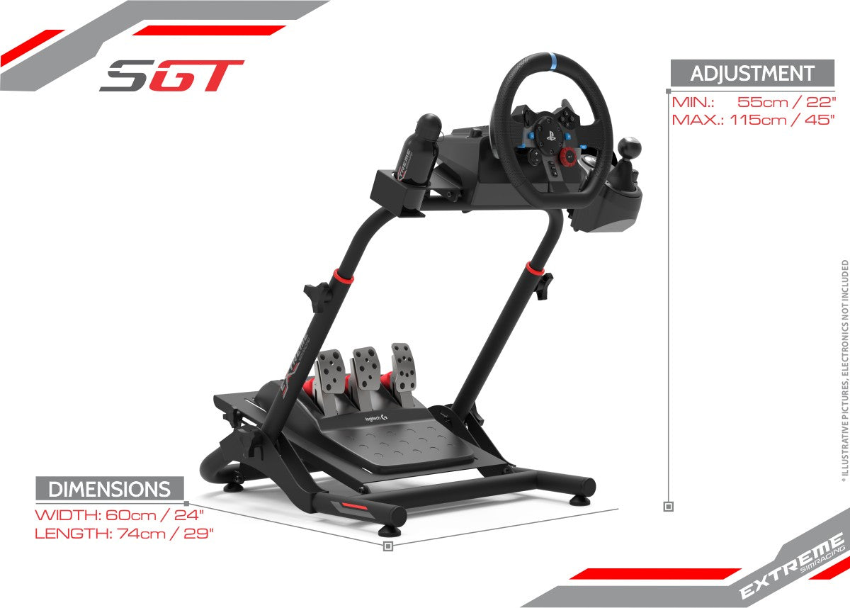 Sim Racing Wheel Stand SGT – Apex Sim Racing