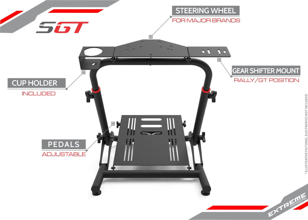 Sim Racing Wheel Stand SGT – Apex Sim Racing