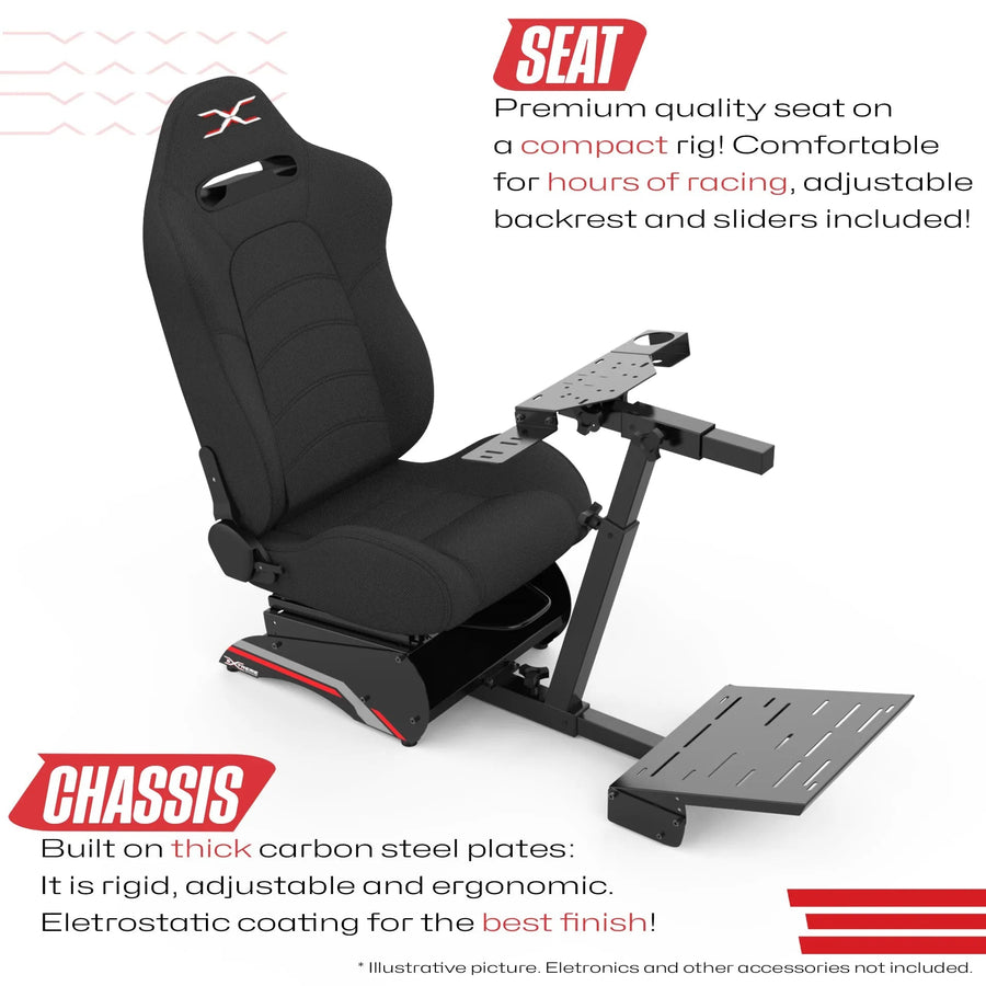SIM RACING COCKPIT COMPACT 2.0 | Apex Sim Racing