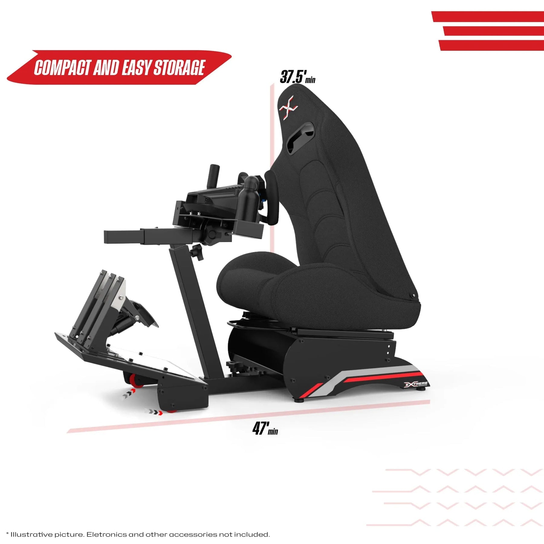 SIM RACING COCKPIT COMPACT 2.0 | Default Title | Apex Sim Racing