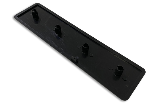 160 X 40mm Plastic Extrusion End Cap - Pack of 2