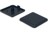 40 X 40mm Plastic Extrusion End Cap - Pack of 2